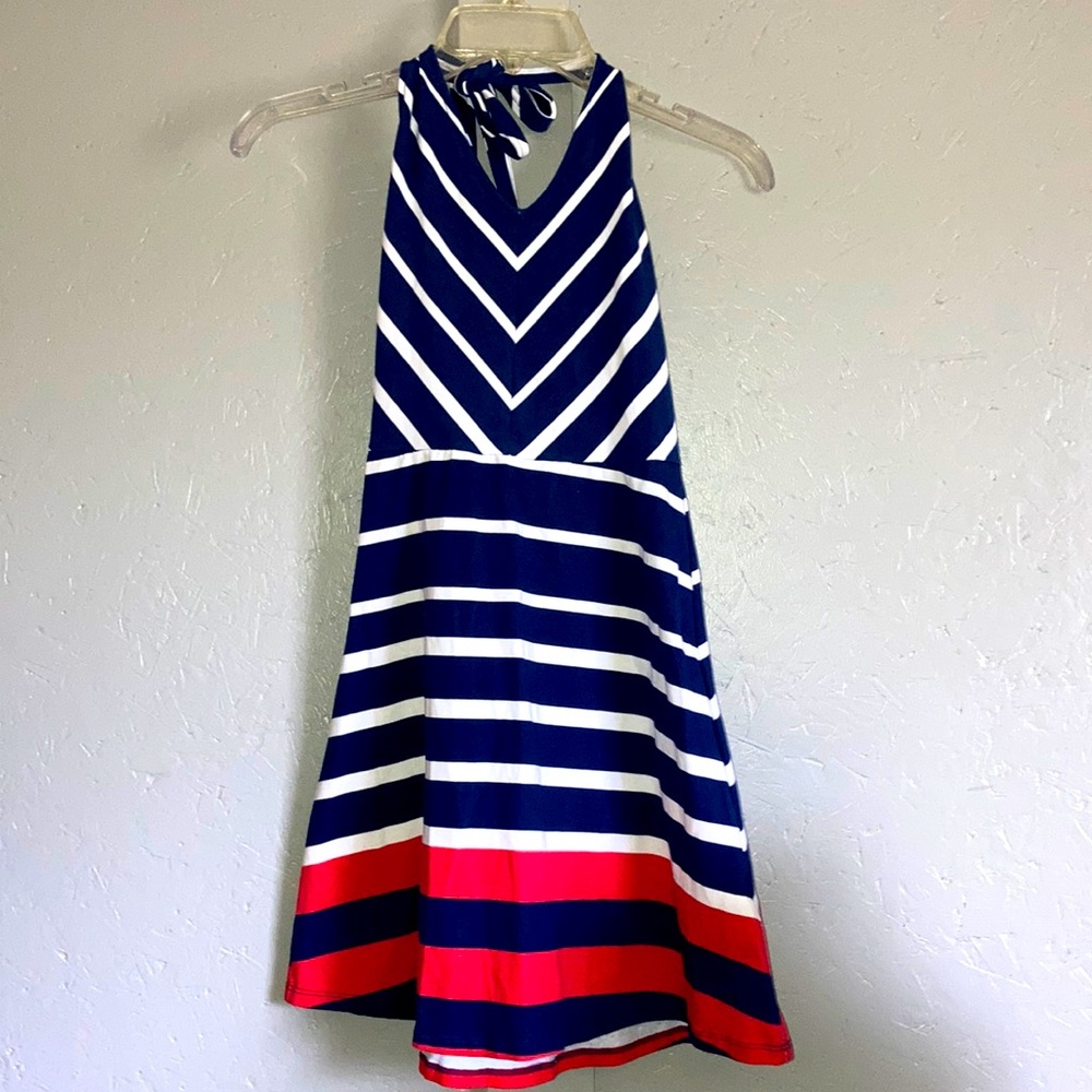 So halter skater dress with tags from Kohl’s